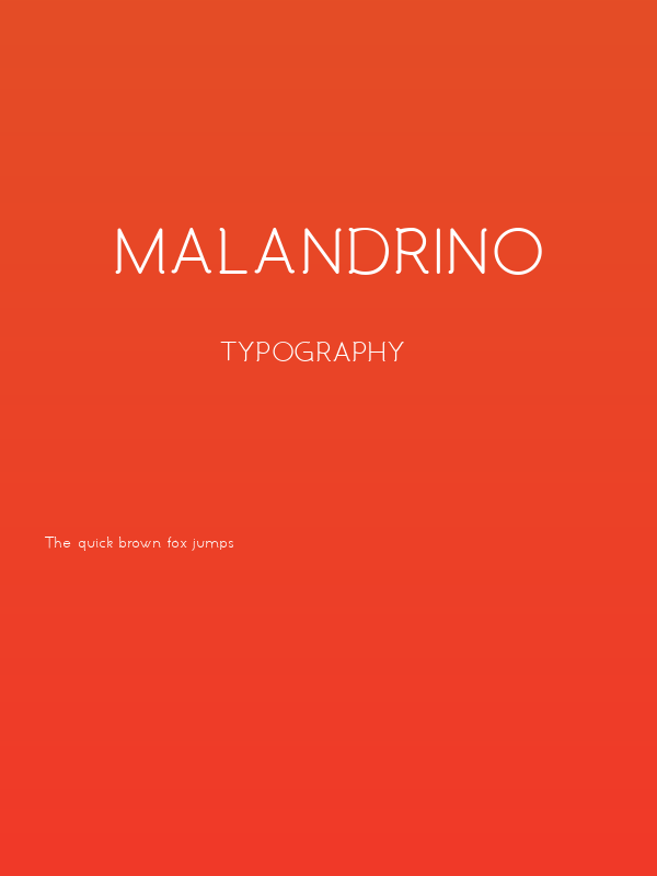 Malandrino Poster