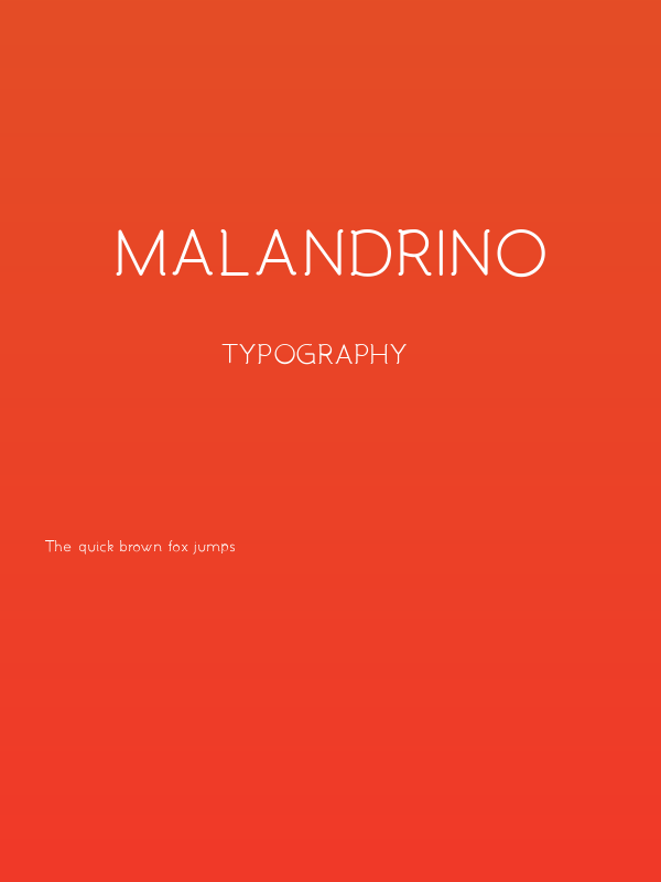 Malandrino Poster