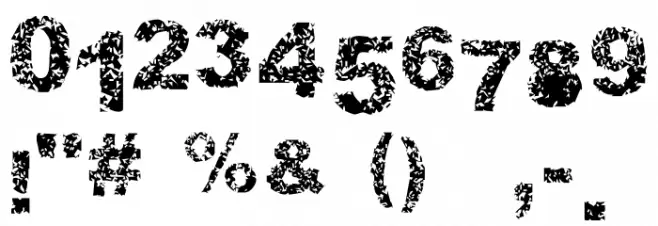 Malapropism Font OTHER CHARS