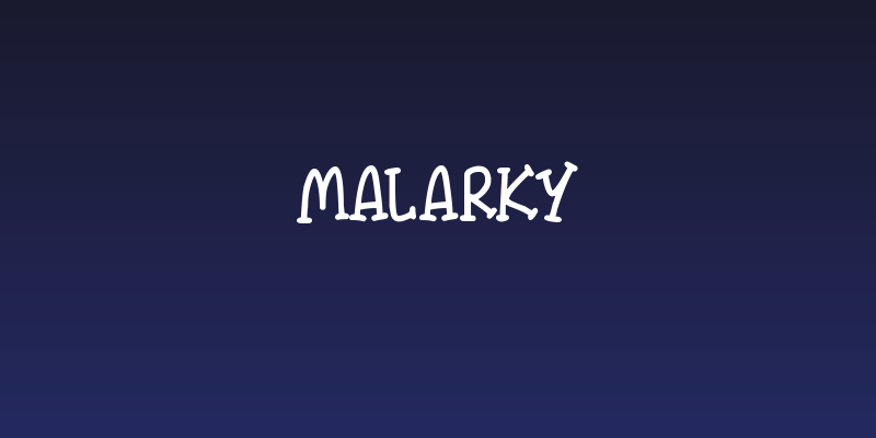 Malarky Social Header