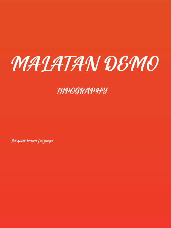 Malatan DEMO Poster