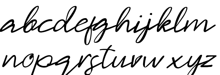 Malaya Regular Font LOWERCASE