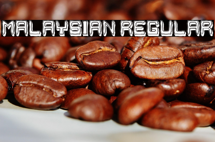 Malaysian Regular Example 1