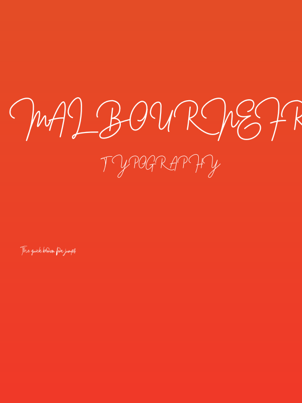 MalbourneFREE Poster