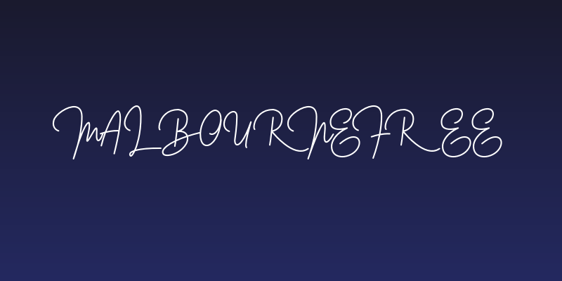 MalbourneFREE Social Header