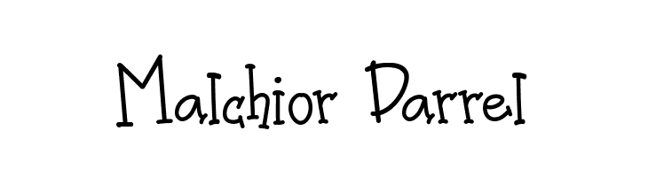 Malchior Darrel Caratteri