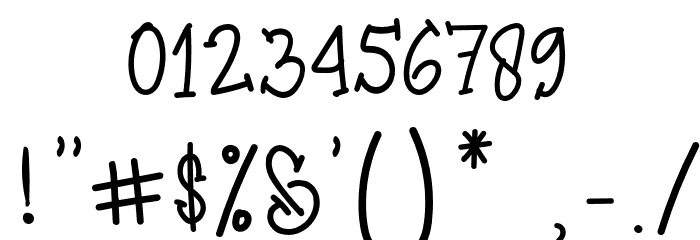 MalchiorDarrel Font OTHER CHARS