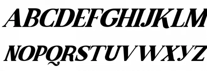 Malcolm Italic Шрифта ВЕРХНИЙ
