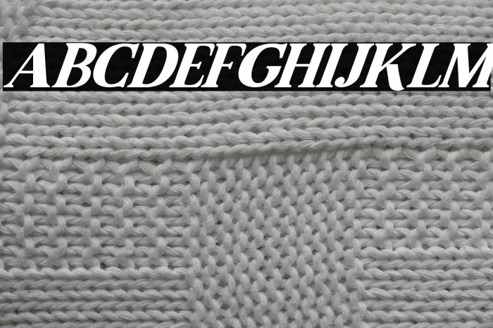 Malcolm Italic Example 1