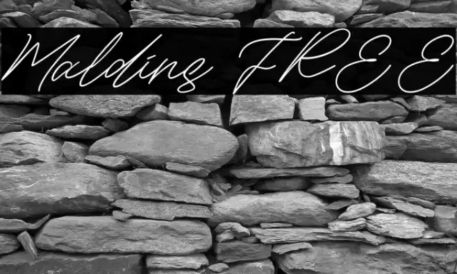 Maldins FREE फ़ॉन्ट examples