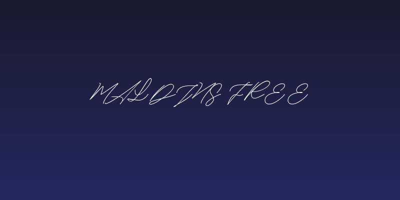 Maldins FREE Social Header