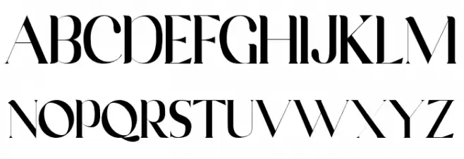 Maldive フォント 大文字