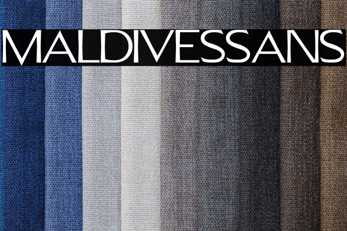 Maldives Sans Example 1