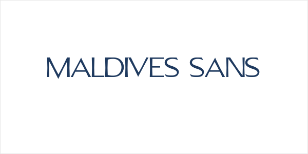 Maldives Sans Logo