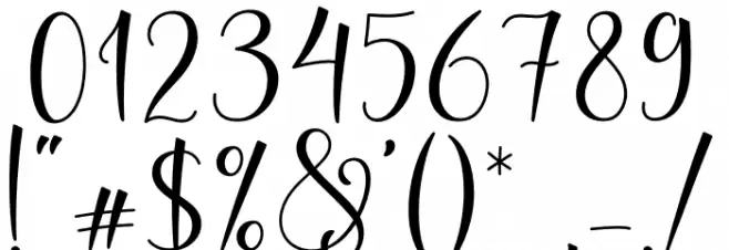 Maldives Font OTHER CHARS