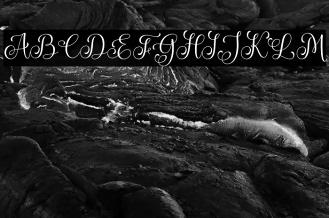 Maldives Font examples