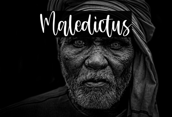 Maledictus Example 1