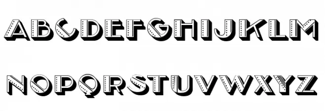 Maleficus Light Regular 字体 大写