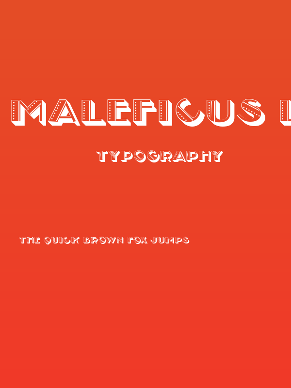 Maleficus Light Regular Poster