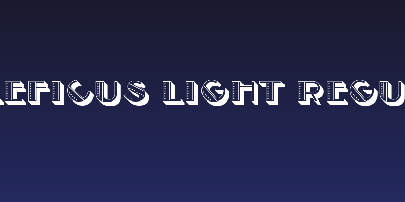 Maleficus Light Regular Social Header
