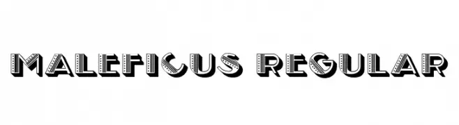 Maleficus Regular  Frei Schriftart Herunterladen