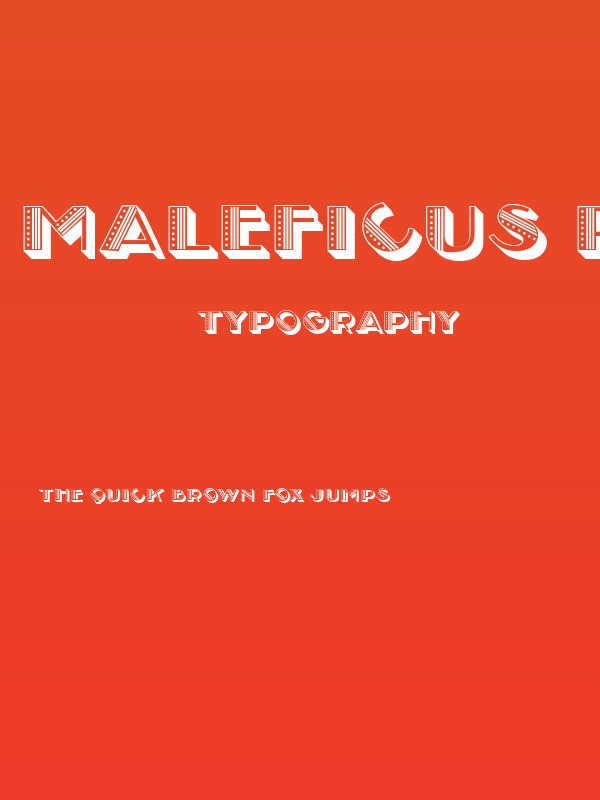 Maleficus Regular Poster