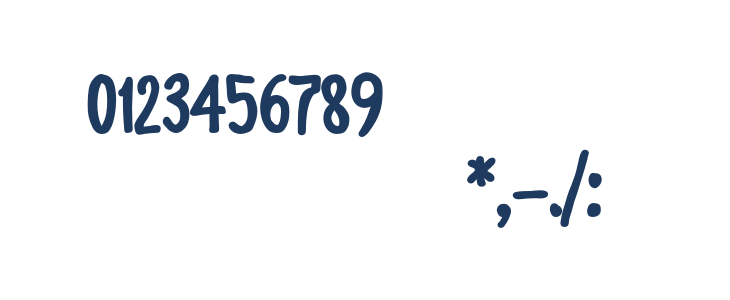 Malem Bold Other Characters