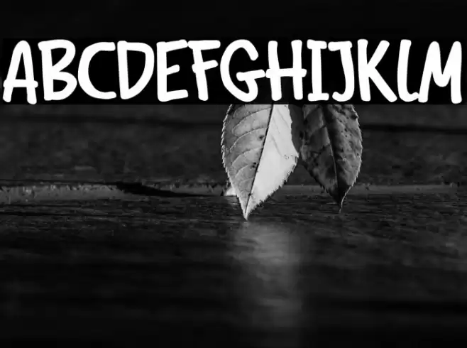 Malem Bold Шрифта examples