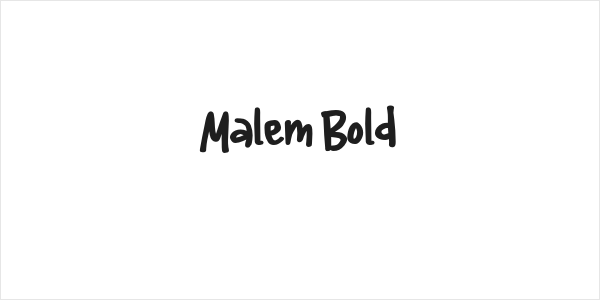 Malem Bold Logo