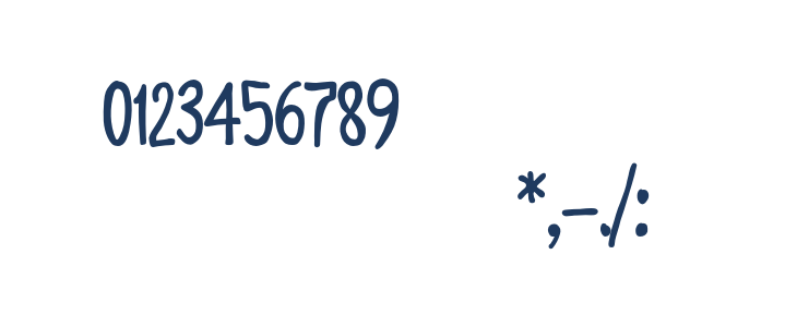 Malem Regular Other Characters