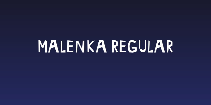 Malenka Regular Social Header