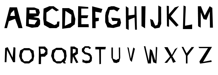 Malenka Regular Font LOWERCASE