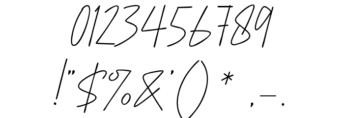 Maletta Font OTHER CHARS