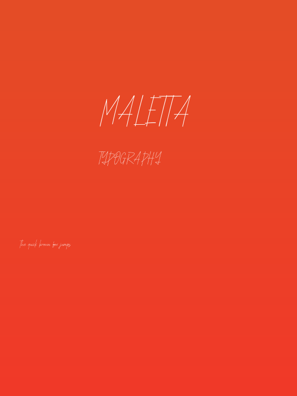 Maletta Poster