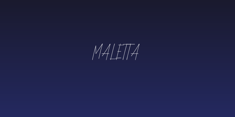 Maletta Social Header