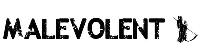 Malevolent z  font caratteri gratis
