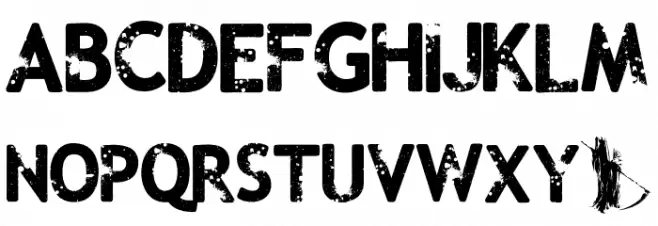 Malevolent z Caratteri MINUSCOLO