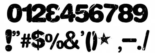 Malgecito Font OTHER CHARS