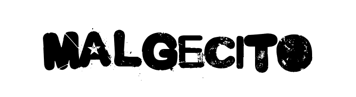 Malgecito  フリーフォントのダウンロード