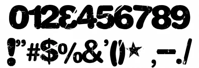 Malgecito Font OTHER CHARS