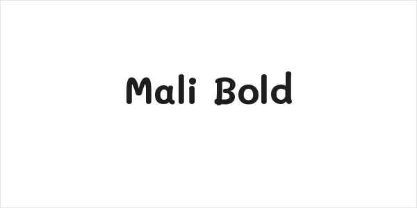 Mali Bold Logo