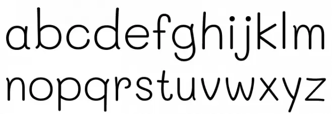 Mali Light Шрифта строчной