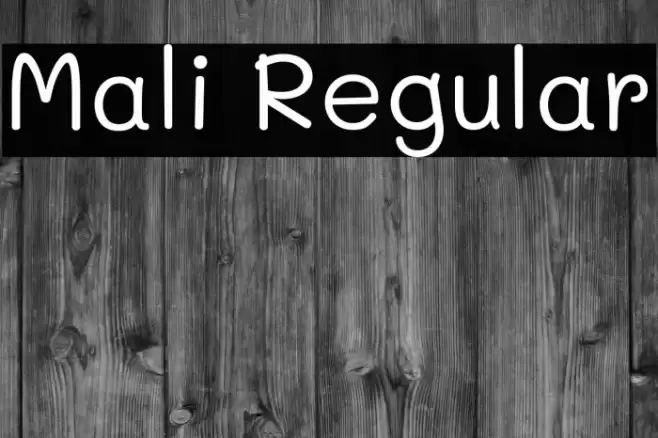 Mali Regular Font examples
