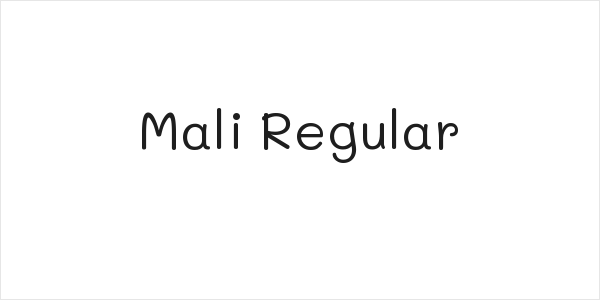 Mali Regular Logo