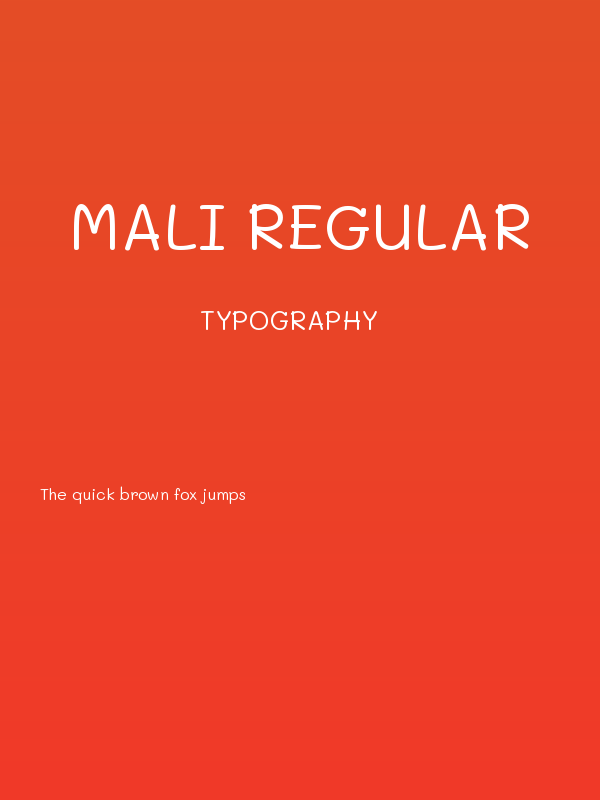 Mali Regular Poster