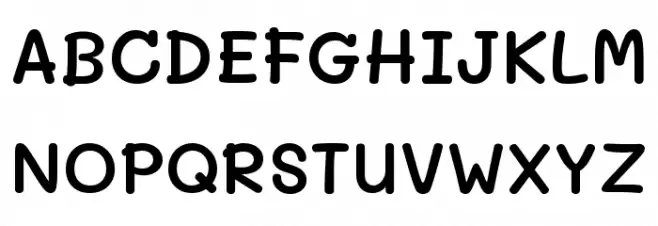 Mali SemiBold Font Litere mari