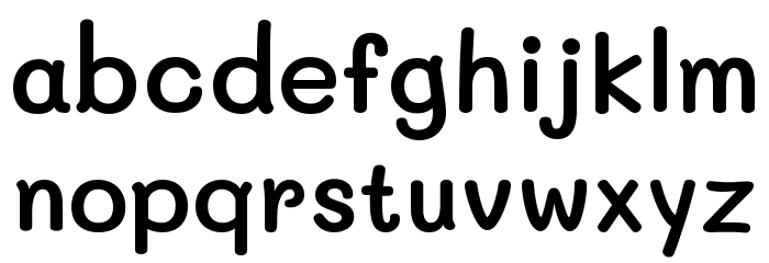 Mali SemiBold Font LOWERCASE