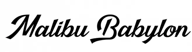 Malibu Babylon  Frei Schriftart Herunterladen