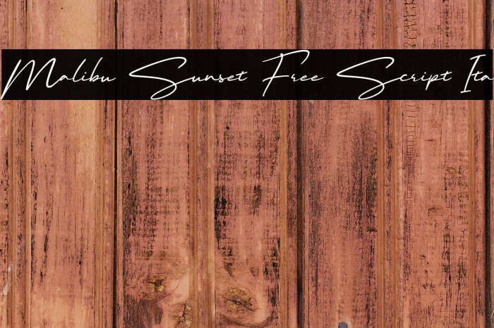 Malibu Sunset Free Script Ita Example 2