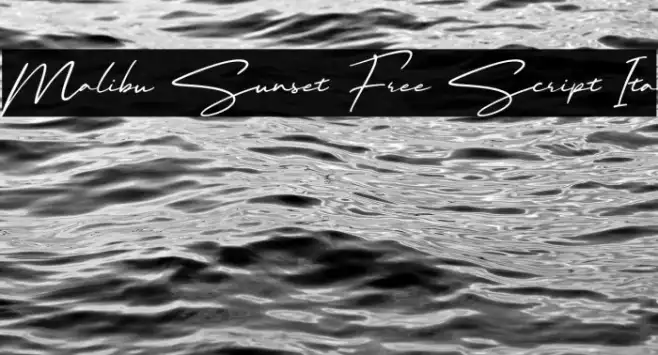 Malibu Sunset Free Script Ita Example 3